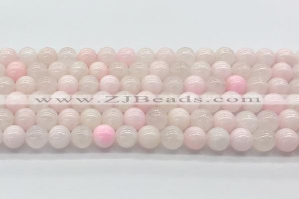 CCA521 15.5 inches 8mm round pink calcite gemstone beads