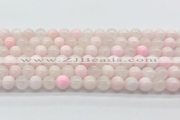 CCA521 15.5 inches 8mm round pink calcite gemstone beads