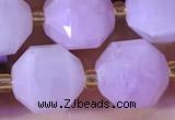CCB1003 15 inches 9*10mm faceted kunzite beads