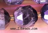 CCB1024 15 inches 11*12mm faceted eagle eye jasper beads