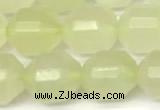 CCB1420 15 inches 9mm - 10mm faceted New jade beads