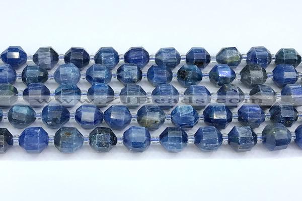 CCB1516 15 inches 9mm - 10mm faceted kyanite beads