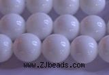 CCB403 15.5 inches 10mm round white tridacna beads wholesale