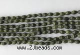 CCB803 15.5 inches 4*6mm rice gemstone beads wholesale