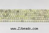 CCB828 15.5 inches 6mm round ivory jasper gemstone beads wholesale