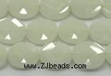 CCB933 15.5 inches 8*10mm faceted oval luminous beads