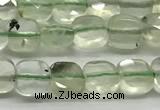 CCB973 15.5 inches 6*6mm faceted square prehnite beads