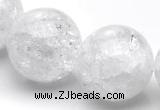 CCC20 20mm round grade A white crystal beads Wholesale