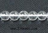 CCC280 15.5 inches 14mm round A grade natural white crystal beads