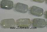 CCE20 15.5 inches 10*12mm rectangle natural celestite gemstone beads