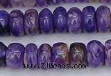 CCG117 15.5 inches 5*9mm rondelle charoite gemstone beads