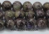 CCG22 15.5 inches 12mm round natural charoite gemstone beads