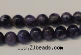 CCG31 15.5 inches 8mm round natural charoite gemstone beads