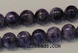 CCG32 15.5 inches 10mm round natural charoite gemstone beads