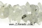 CCH18 35 inches light green garnet chip gemstone beads wholesale