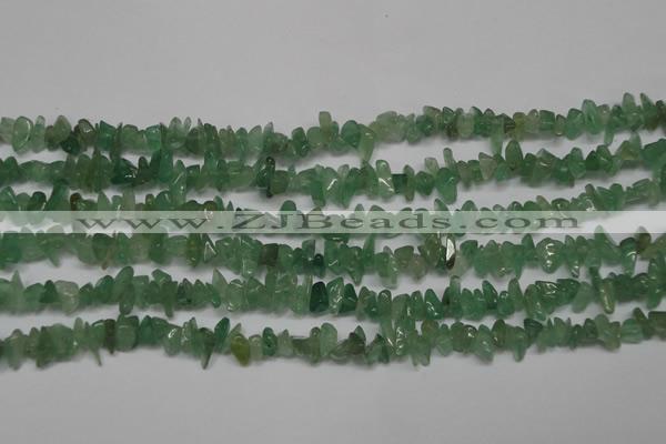 CCH200 34 inches 3*5mm green aventurine chips gemstone beads wholesale