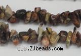 CCH204 34 inches 3*5mm red leopard skin jasper chips beads wholesale