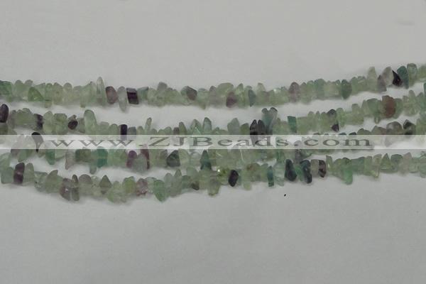 CCH207 34 inches 3*5mm fluorite chips gemstone beads wholesale