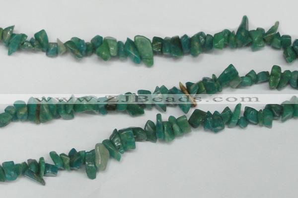 CCH231 34 inches 5*8mm Russian amazonite chips gemstone beads wholesale