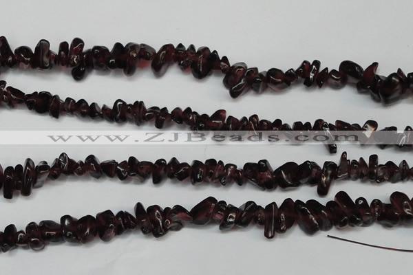 CCH250 34 inches 5*8mm synthetic crystal chips beads wholesale