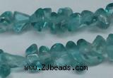 CCH254 34 inches 5*8mm synthetic crystal chips beads wholesale