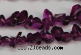 CCH259 34 inches 5*8mm synthetic crystal chips beads wholesale