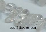 CCH290 34 inches 8*12mm white crystal chips gemstone beads wholesale