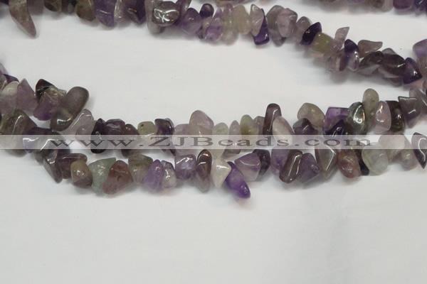 CCH291 34 inches 8*12mm amethyst chips gemstone beads wholesale