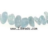 CCH43 16 inches aquamarine chips gemstone beads wholesale