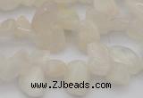 CCH624 15.5 inches 6*8mm - 10*14mm white moonstone chips beads