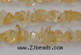 CCH655 15.5 inches 4*6mm - 5*8mm citrine gemstone chips beads