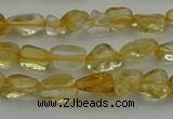 CCH672 15.5 inches 4*6mm - 5*8mm citrine gemstone chips beads