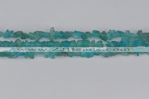 CCH703 15.5 inches 4*6mm - 6*8mm blue apatite chips beads