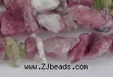 CCH706 15.5 inches 6*8mm - 10*14mm pink tourmaline chips beads