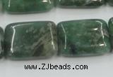 CCJ01 15.5 inches 18*25mm rectangle natural African jade beads wholesale