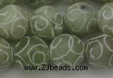 CCJ205 15.5 inches 14mm round China jade beads wholesale