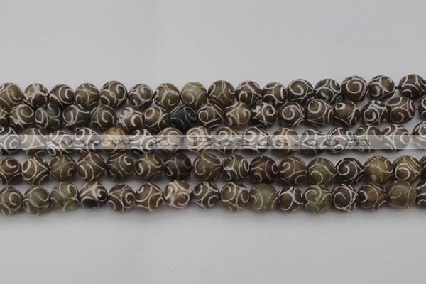 CCJ212 15.5 inches 8mm round China jade beads wholesale