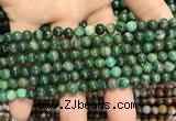 CCJ400 15.5 inches 4mm round west African jade beads wholesale