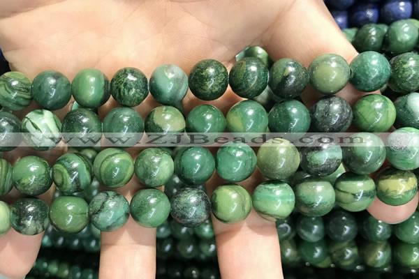 CCJ403 15.5 inches 10mm round west African jade beads wholesale