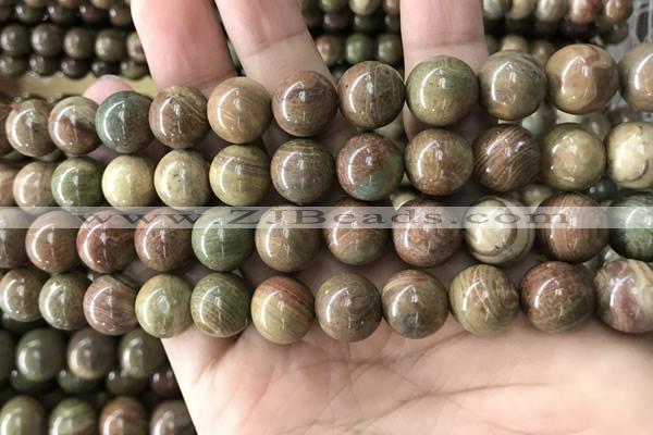 CCJ475 15.5 inches 14mm round rainbow jasper beads wholesale
