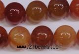 CCL07 15 inches 16mm round carnelian gemstone beads wholesale