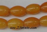 CCN112 15.5 inches 12*16mm rice candy jade beads wholesale