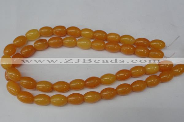 CCN112 15.5 inches 12*16mm rice candy jade beads wholesale