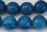 CCN1206 15.5 inches 16mm faceted round candy jade beads wholesale