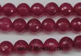 CCN1234 15.5 inches 10mm faceted round candy jade beads wholesale