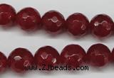 CCN1245 15.5 inches 12mm faceted round candy jade beads wholesale