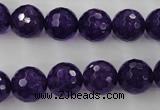 CCN1255 15.5 inches 12mm faceted round candy jade beads wholesale