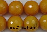 CCN1278 15.5 inches 18mm faceted round candy jade beads wholesale