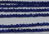 CCN1314 15.5 inches 3mm faceted round candy jade beads wholesale