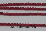 CCN1331 15.5 inches 2mm round candy jade beads wholesale